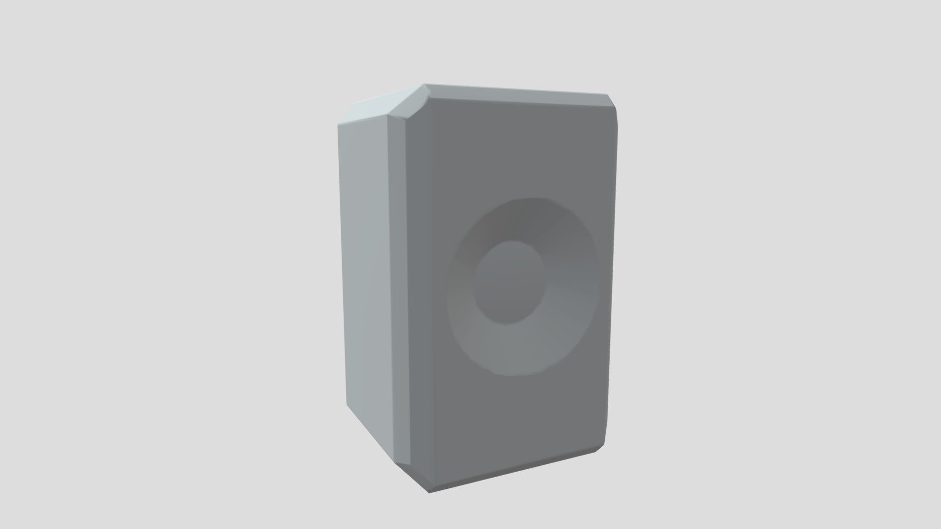 Speaker - Download Free 3D model by neutralize [38b2fc3] - Sketchfab