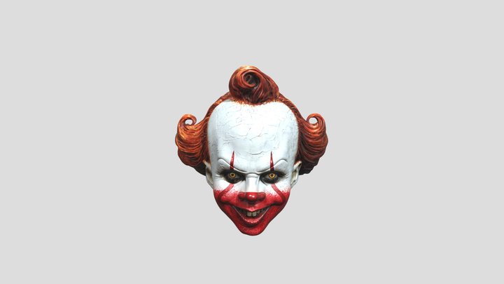 Bloody Pennywise Head (IT:Welcome to Derry S1E8) – Modello 3D gratuito STL