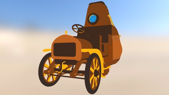 SteamPunk Submarine/Truck hybrid 3D Model