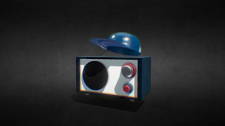 Radio 3D Model