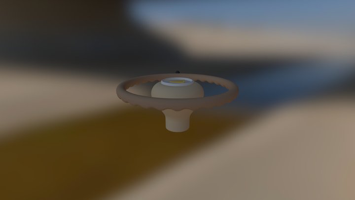 OLD MODERN STEERING 3D Model