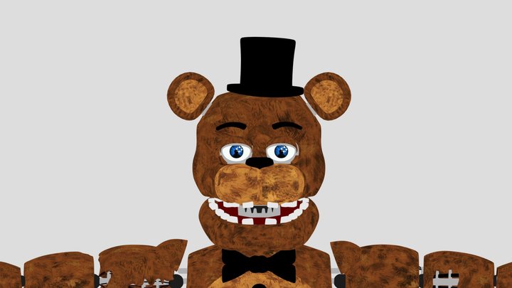 Withered Freddy by Thudner 3D Model
