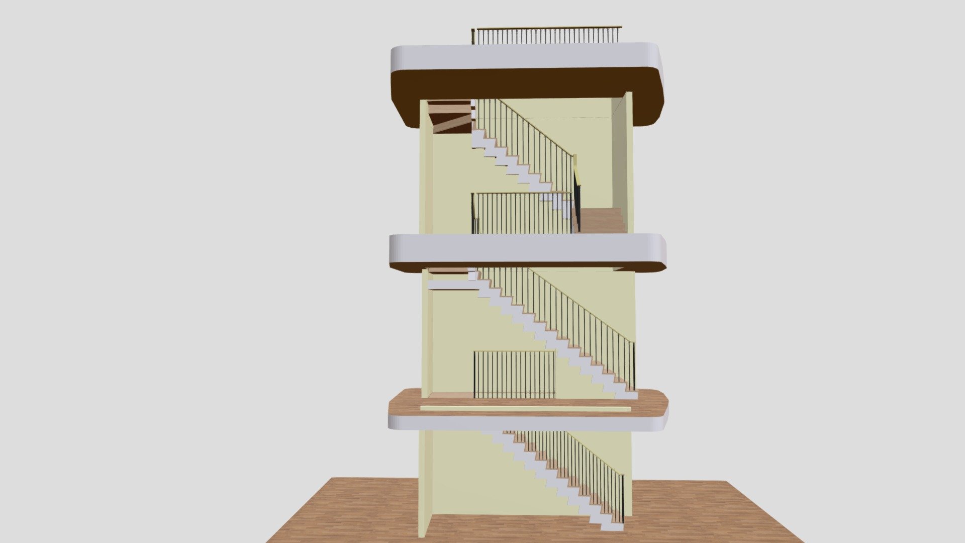 1136 50th St angeled riser - 3D model by officeTQS [38b6730] - Sketchfab