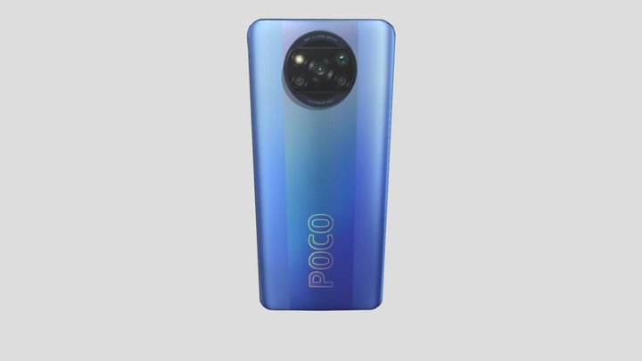 POCO X3 Pro (Phone) 3D Model