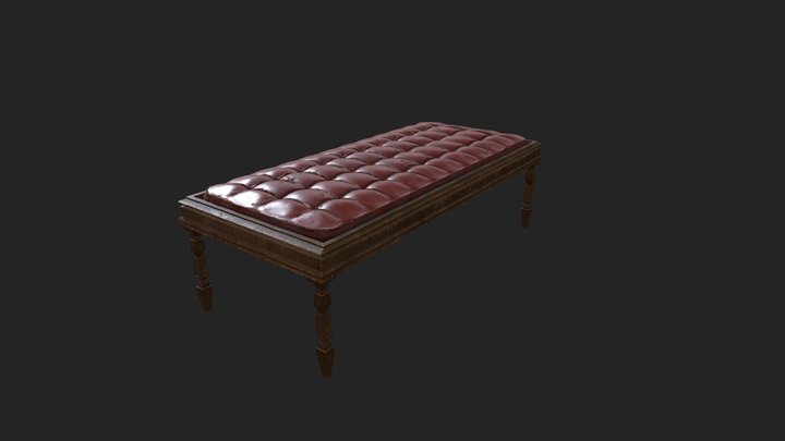 Victorian Seat 3D Model