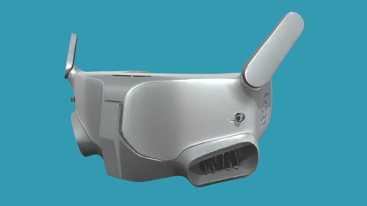Rodin FPV Goggles 3D Model