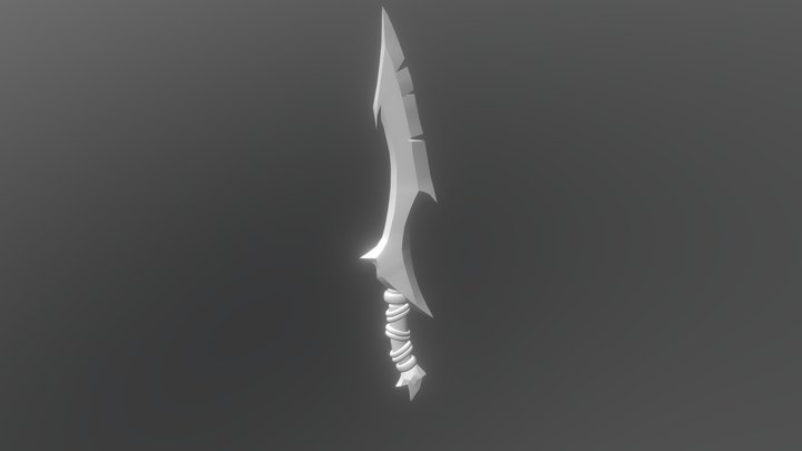Fantasy Sword by @veliorx 3D Model