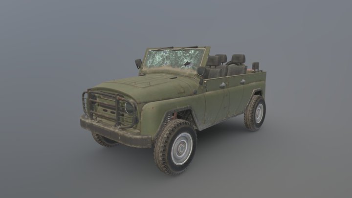 Call of Duty: MW2R - UAZ – Modelo 3D gratuito STL