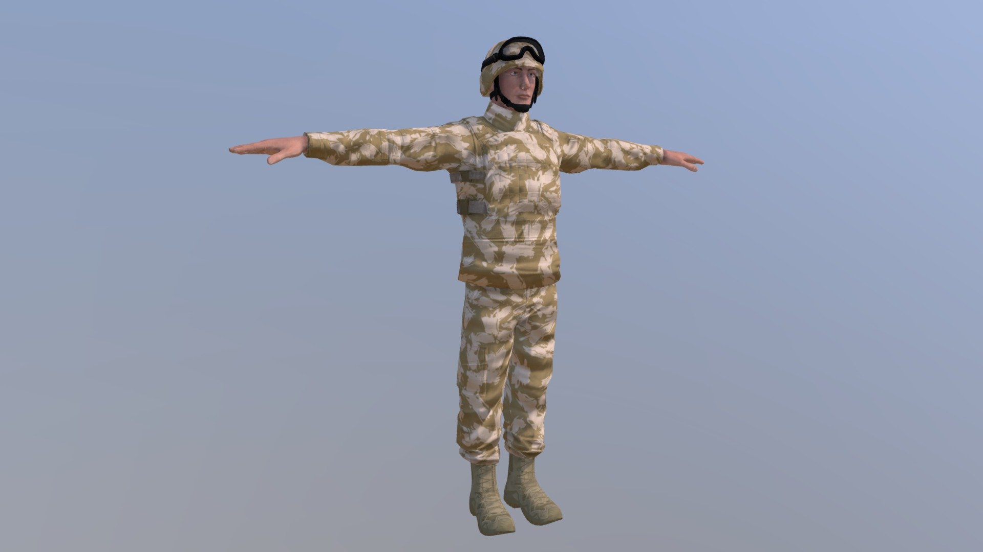 English soldier 3D Model $40 - .unknown - Free3D