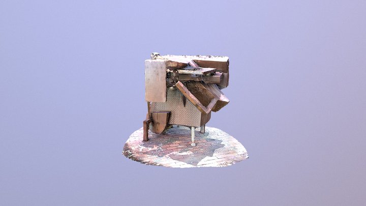 VAPA Metal Sculpture 3D Model