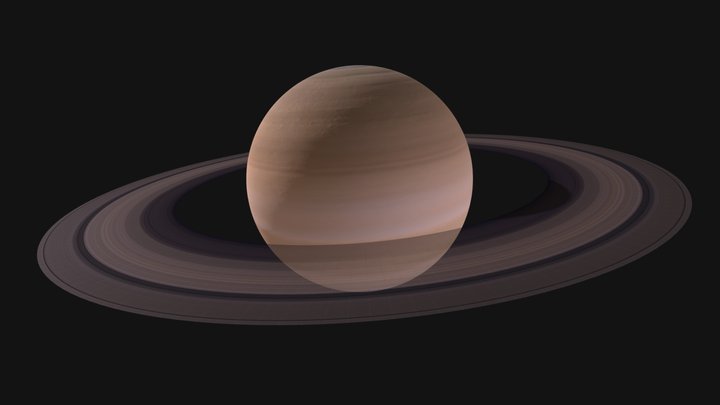 Saturn 3D Model