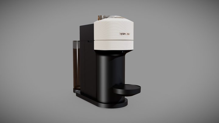 Nespresso Coffee Machine 3D Model