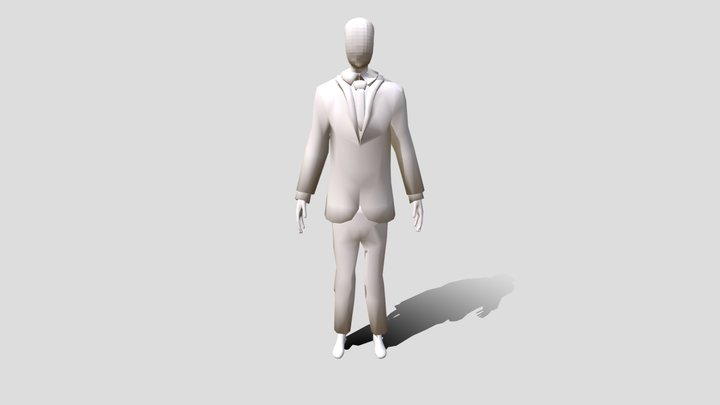 Slenderman 3D Model