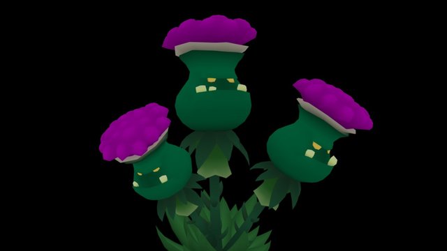 Thistle 3D Model