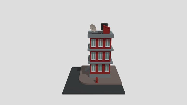 Prédio 1 3D Model