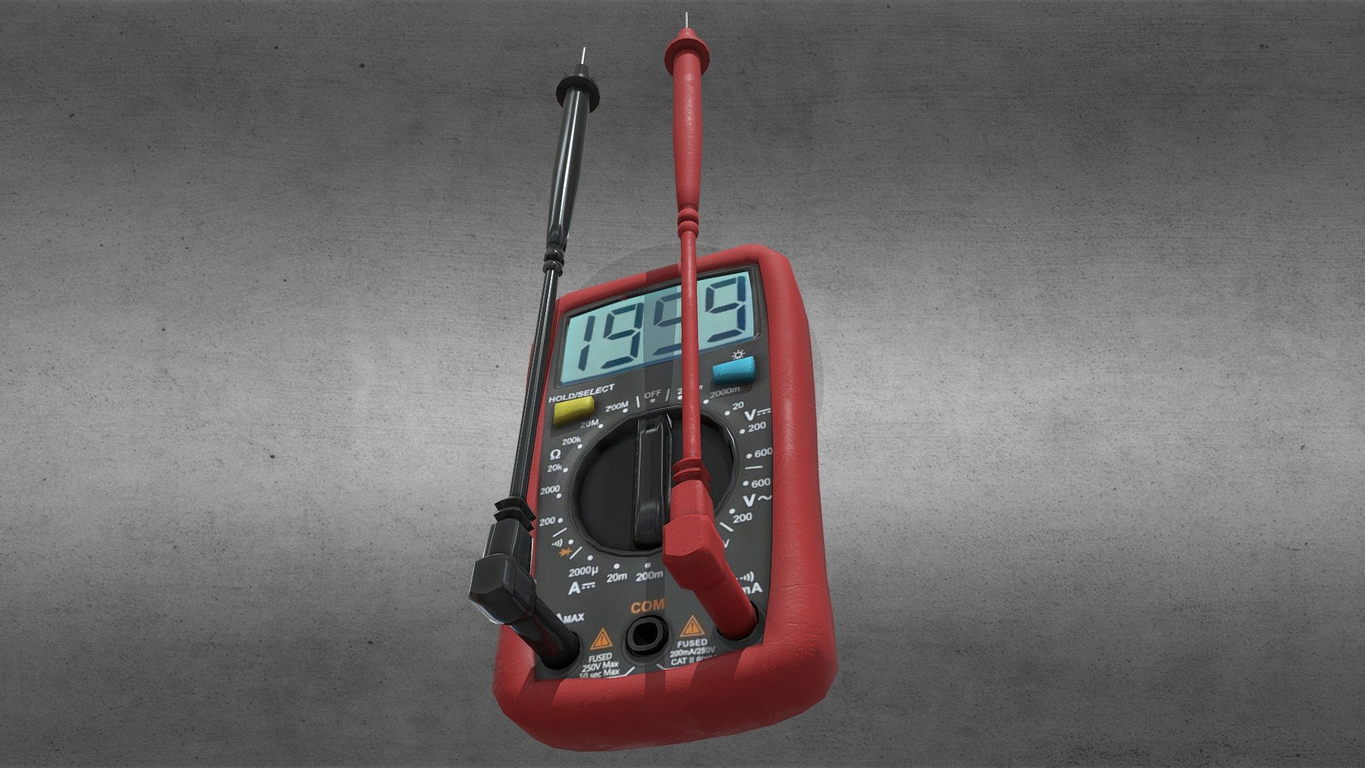 multimeter - Download Free 3D model by Marcin.Kwiatkowski [38bdbee ...