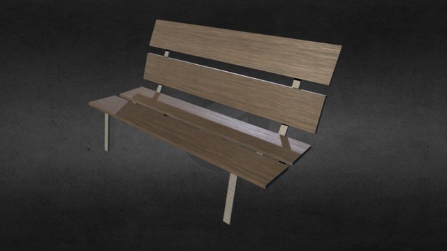 Bench 3D Model