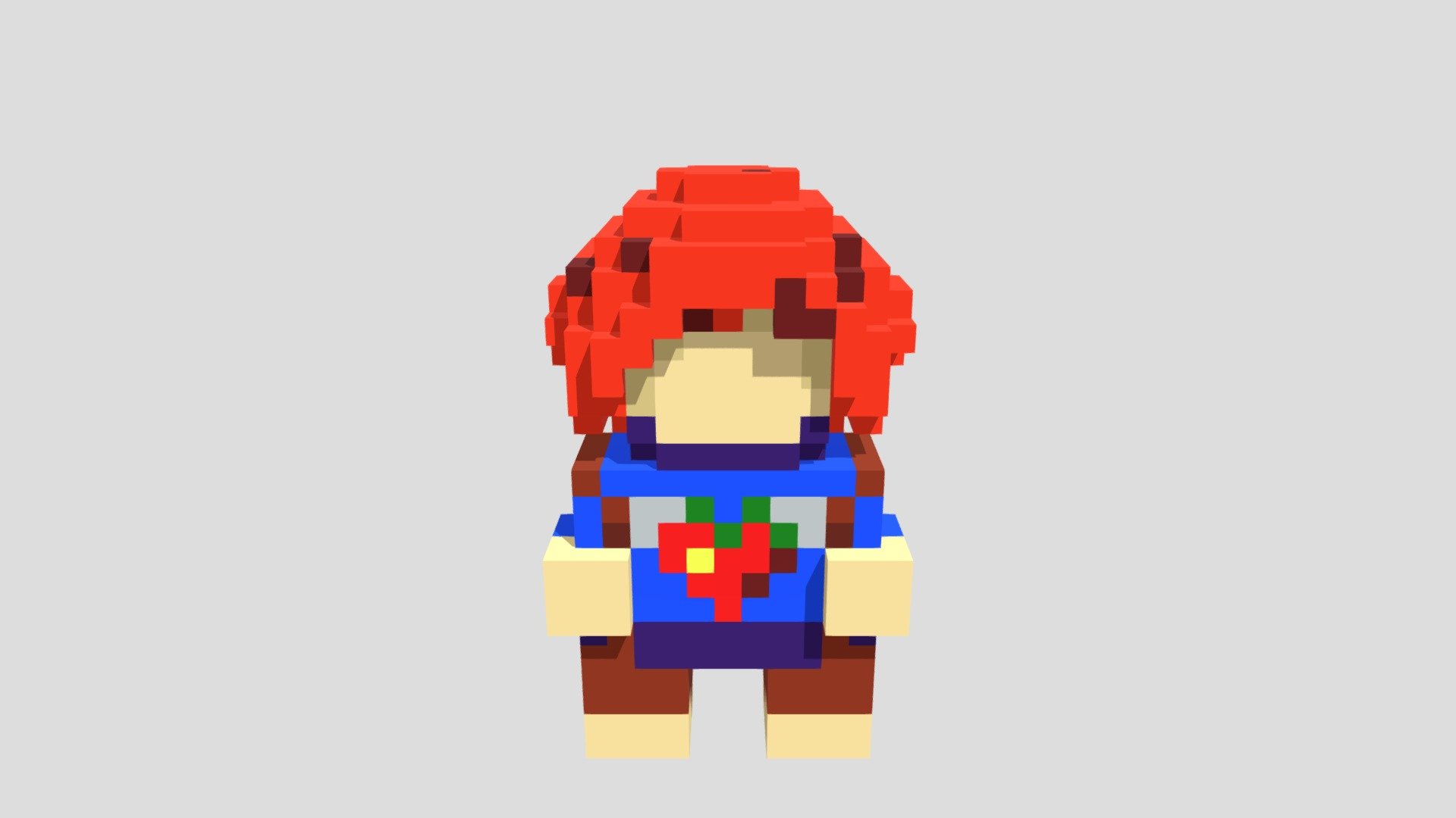 Madeline from Celeste - Download Free 3D model by asuperpanda  (@asuperpanda) [38be393]