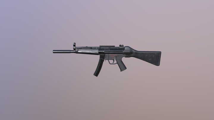 Mp5 3D Model
