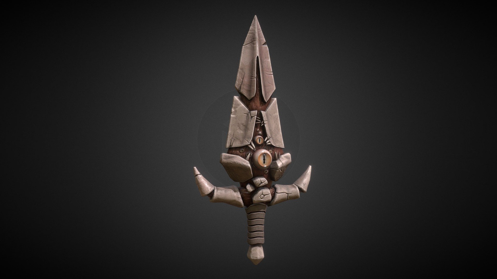 Dagger - 3D model by Lea_villeneuve [38bf593] - Sketchfab