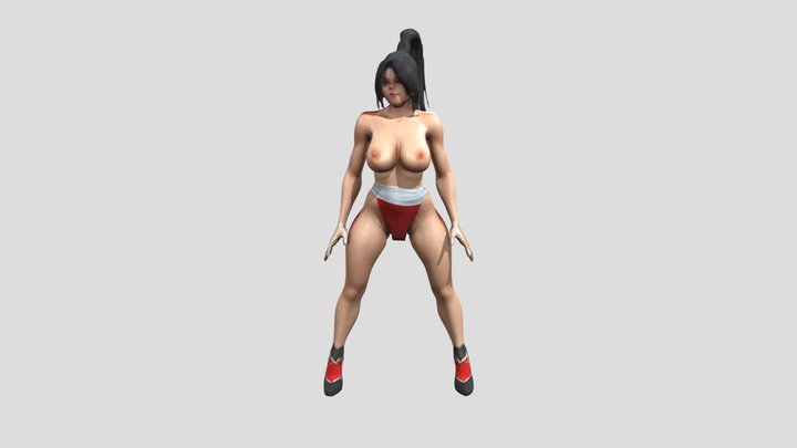 Mai shiranui 3D Model