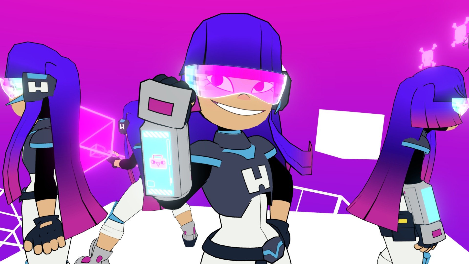 Miko (Glitch Techs) - Download Free 3D model by tranb95 [38c0dcc