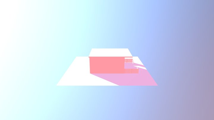 Model With Primitives 3D Model