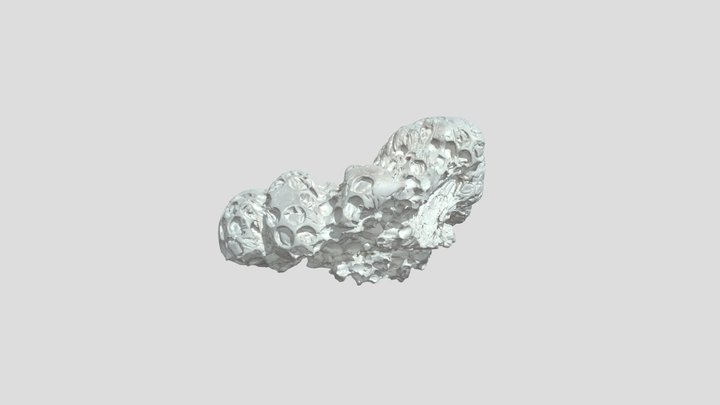 Plaster Mini Sculpture #1 (Cast In Bubble Wrap) 3D Model