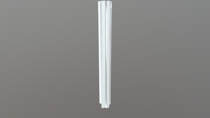 Circle Column 3D Model
