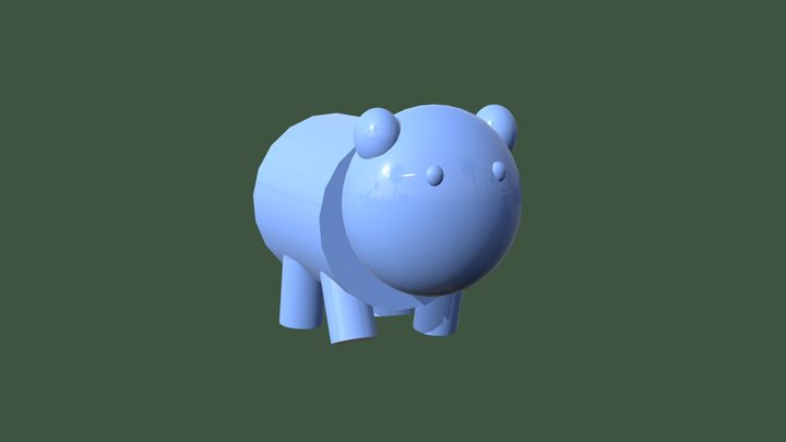 Walking 3D Model