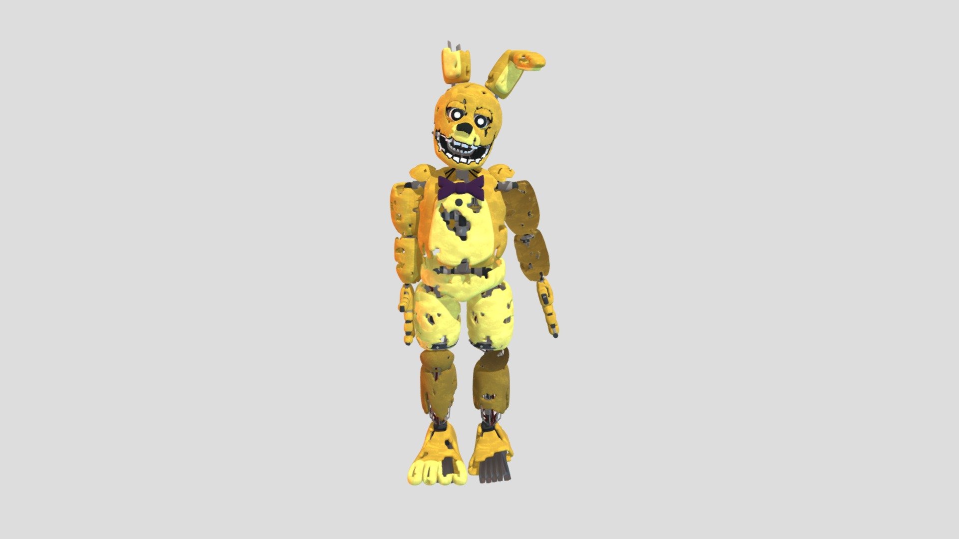 Withered Springbonnie Download Free 3D model by Atomo (Statix_9