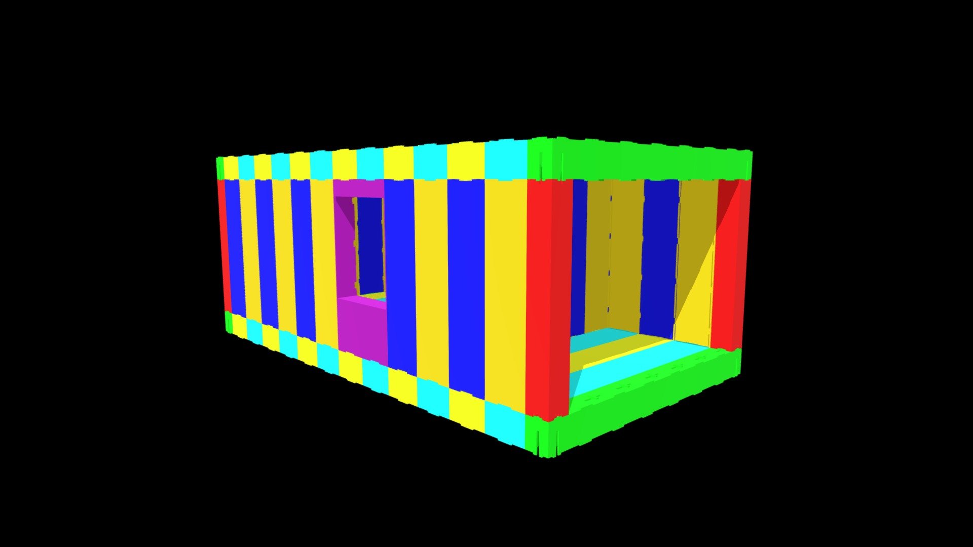 Caravan Blocks - Floor S terasa (4.2m x 7.8m)