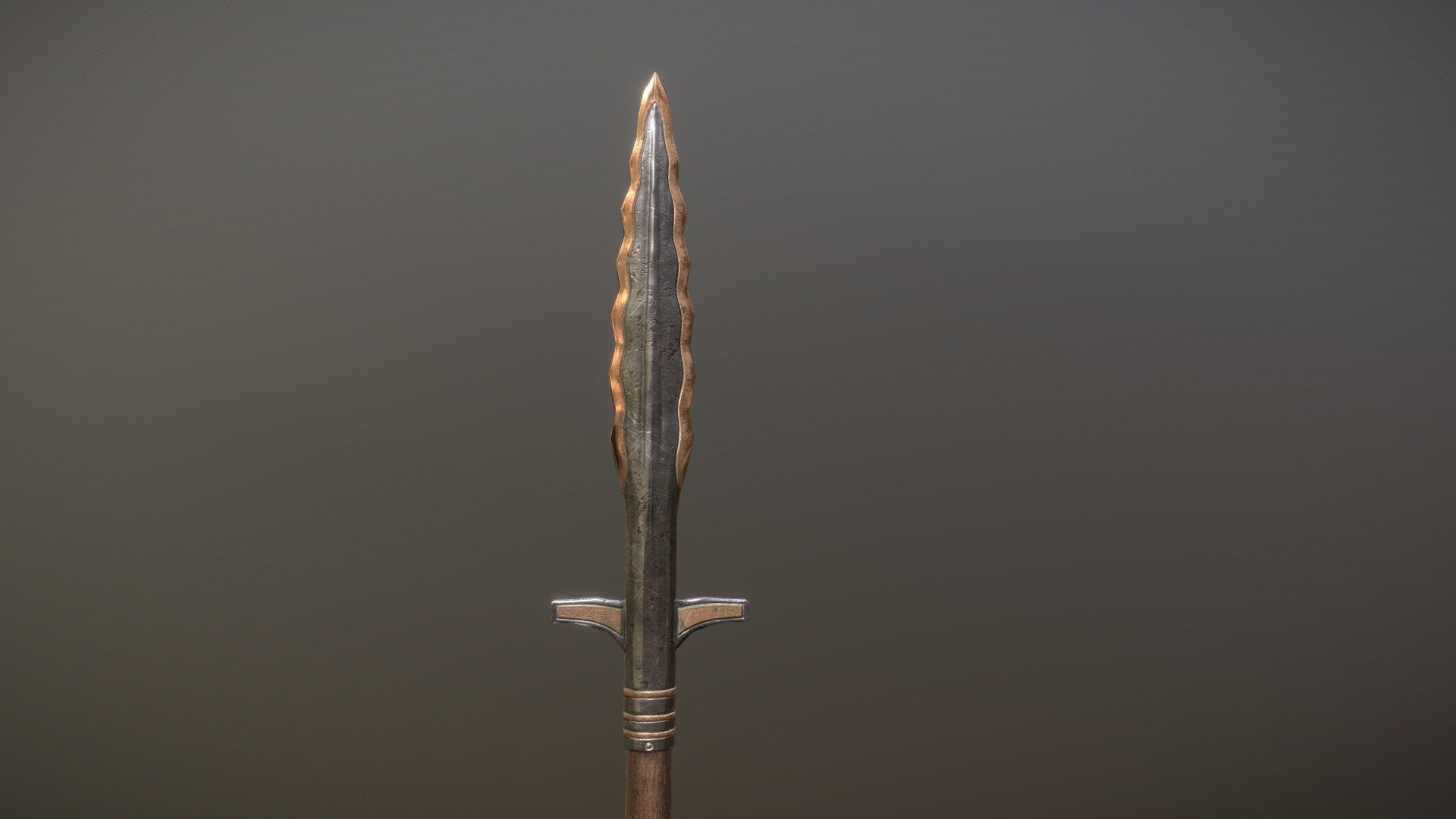 Spear - Download Free 3d Model By Mihail Shegolev (@kekaros509 