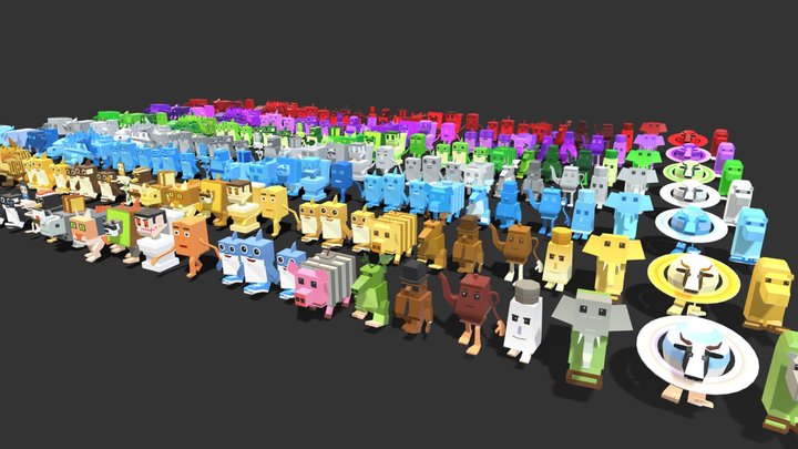 Brainrot 3D models - Sketchfab