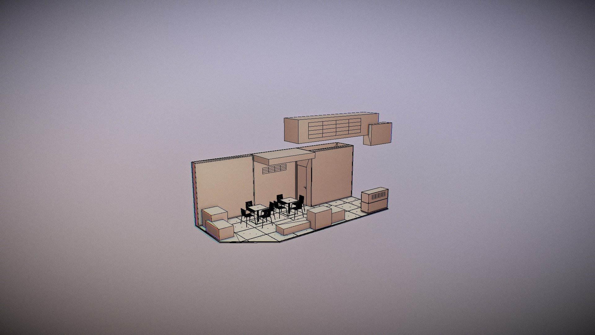 Stand View - 3D model by Domenico.Paissoni [38c639f] - Sketchfab