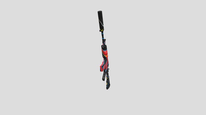 M4a1_srat AYSNDFFDBBSDFGSH 3D Model