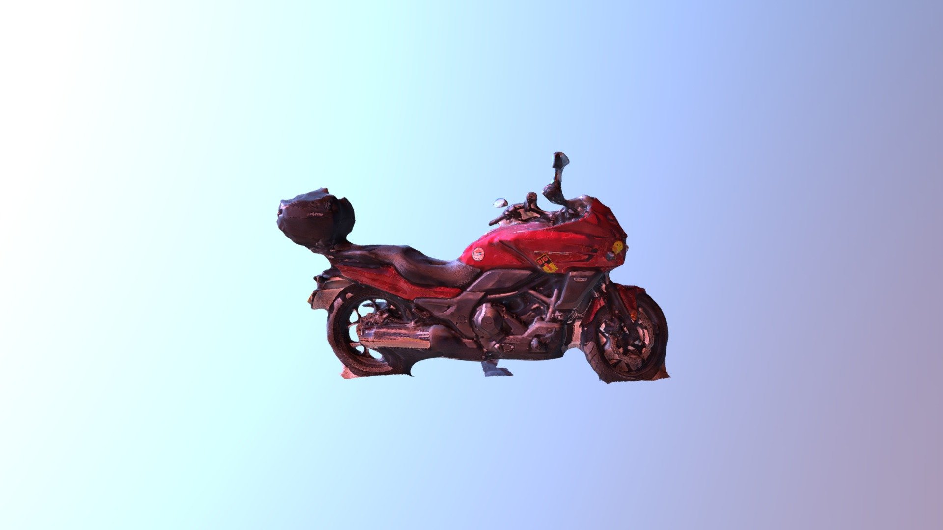 Honda Ctx700 — Sketchfab embed 3D viewer