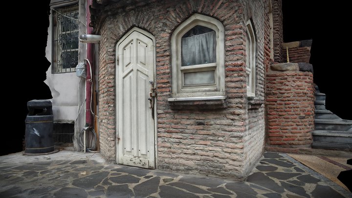 Tbilisi, Center,  Brick orthodox building