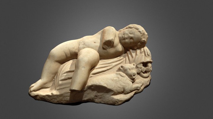 Sleeping Eros 3D Model