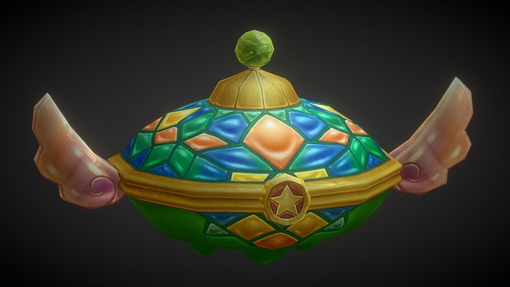Jade Box 3D Model