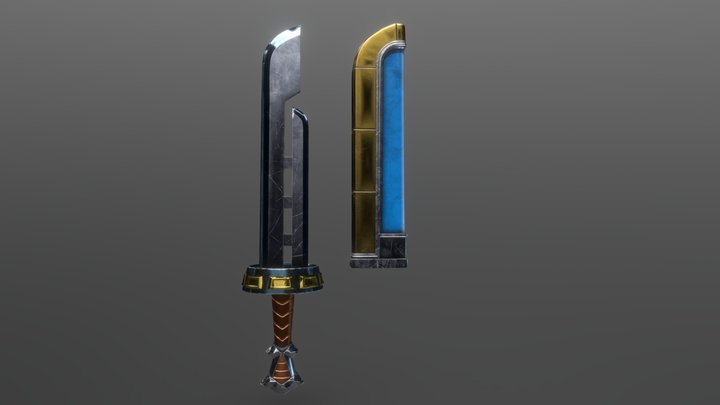 Realistic Razor Sword - Zelda Majora´s Mask 3D Model