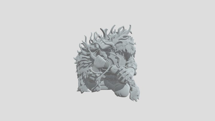 Kaido humano 3D Model