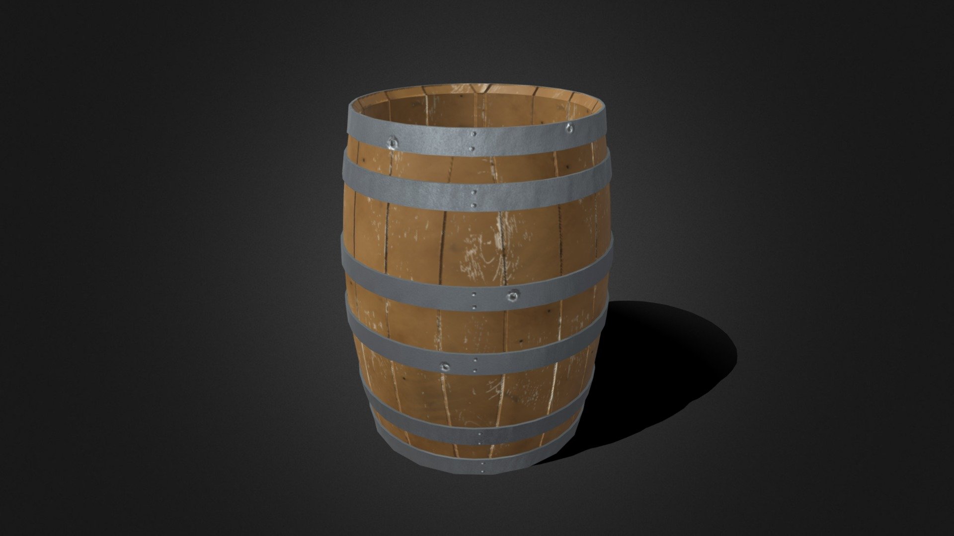 Barrel — Sketchfab embed 3D viewer