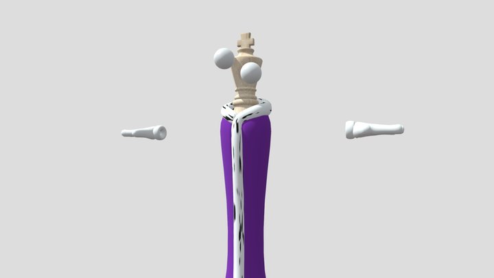 Kinger (NOT RIGGED - Allowed to rig yourself!) 3D Model