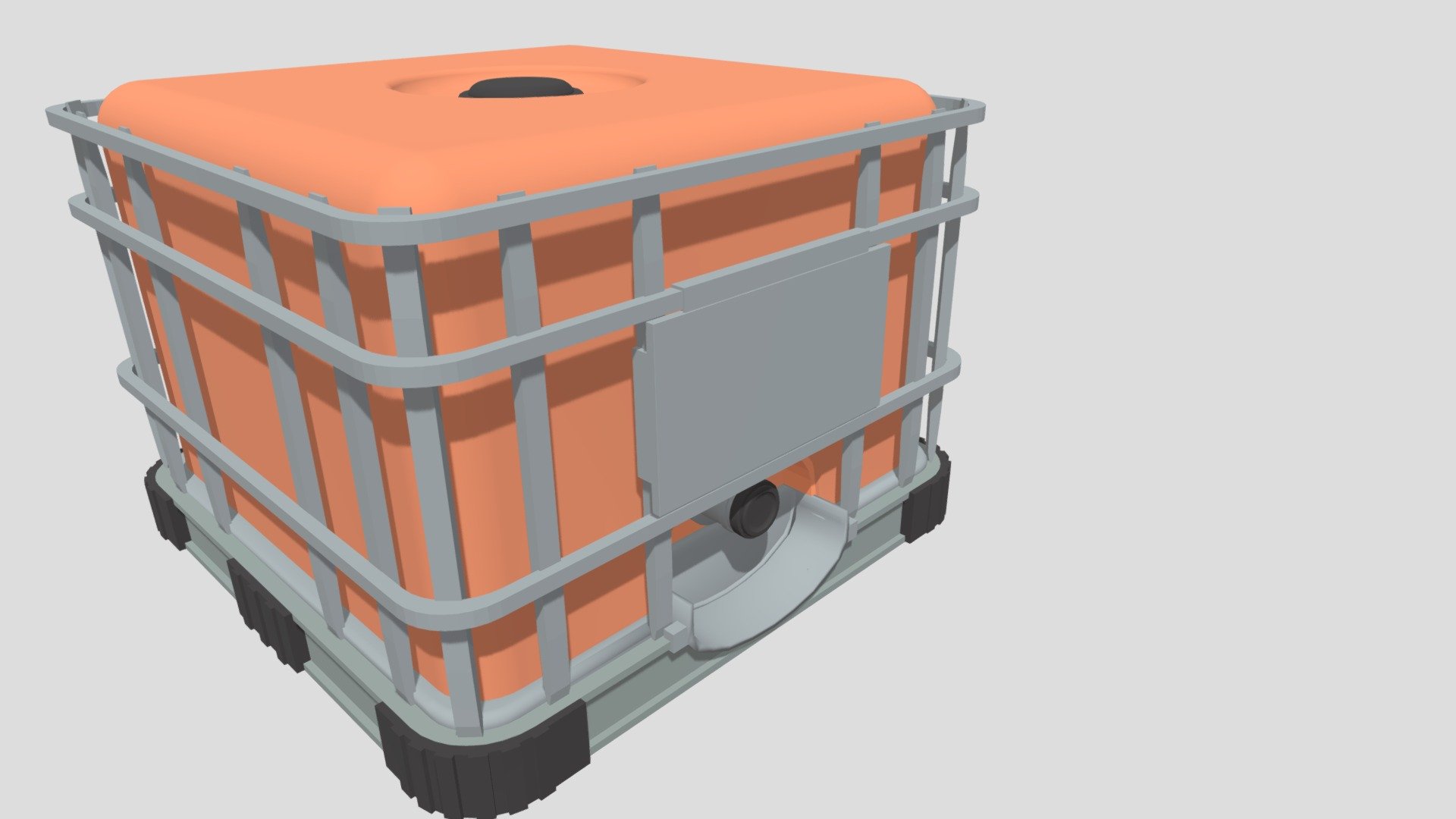 Plastic barrel