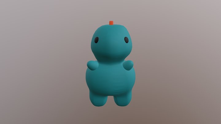 Toy Dino 3D Model