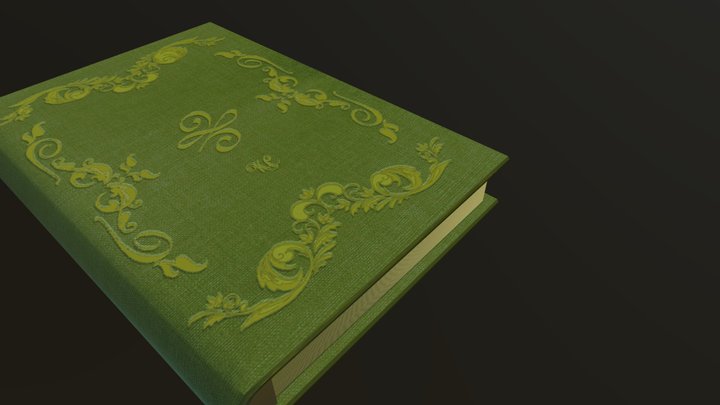 Green Book 3D Model