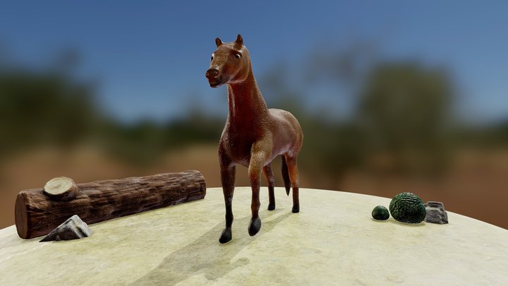 Horse 3D Model