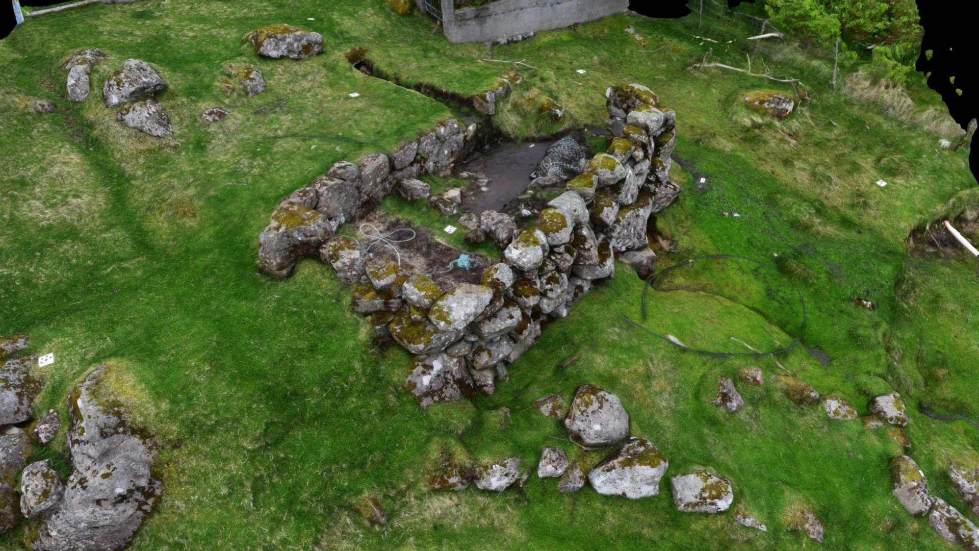 Sornhústoft við Stein á Glyvrum