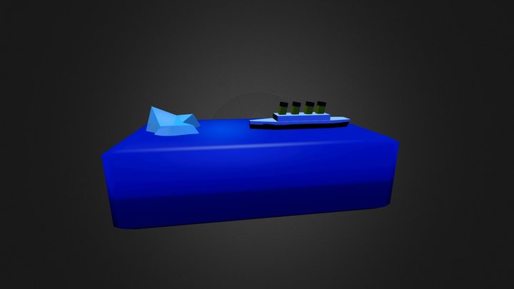 Friday 500 - Water Craft - Titanic 3D Model